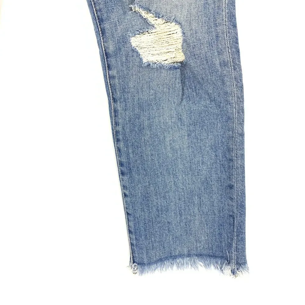Madewell Jeans Women's Size 28 Perfect Vintage Cut Off Straight Leg Blue